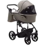 Коляска 2 в 1 Adamex Porto Light Экокожа SA-9 тёмный капучино (625759): Материал колес EVA