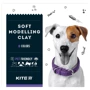 Пластилин восковой Kite Dogs 8 цветов 160 г (K22-082)
