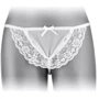 Трусики-стринги с жемчужной ниткой Fashion Secret KATIA White