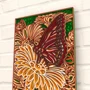 Дерев'яна картина-розмальовка Wortex Woods Тропічний метелик 2 30x40 (3DP30024) фото 4