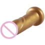 Золотой фаллоимитатор Hismith 6.8″ Golden Silicone Dildo