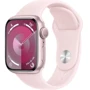 Apple Watch Series 9 41mm GPS Pink Aluminum Case with Pink Sport Band - S/M (MR933)Approved Витринный образец