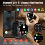 Смарт-часы SoPrii Smartwatch Uomo Orologio Black: Дисплей 1.39" OLED (360x360)