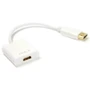 Кабель і перехідник PowerPlant DisplayPort - HDMI v1.4 0.15 м (KD00AS1277)