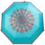 Зонт женский полуавтомат ART RAIN бирюзовый (ZAR3616-12)