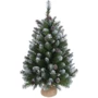 Ялина штучна з шишками та ефектом покриття інеєм Triumph Tree Empress зелена 0.90 м