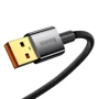 Кабель Baseus USB Cable to USB-C Explorer Series Auto Power-Off 100W 1m Black (CATS000201) фото 4