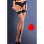 Чулки с поясом Gabriella Garter Set Blue Night Red 1/2