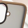 Чохол для iPhone Mobile Case TPU+PC Metal Buttons Gold для iPhone 16 фото 5