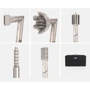 Стайлер Shark FlexStyle 5-in-1 Hair Styler and Dryer Stone HD446SLEU: Покрытие нагревательного элемента Металлическое