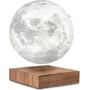 Левітирующая лампа Gingko Moon на акумуляторі, дерево горіх (G019WT)