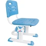 Стільчик Evo-kids EVO-301 BL (арт.EVO-301 BL) білий метал / сидіння, спинка, накладки-блакитні