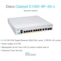 Мережевий комутатор Cisco C1000-8P-2G-L: Кількість портів Fast Ethernet (10/100) нет