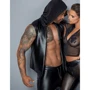 Безрукавка с капюшоном Noir Handmade H062 Hooded Shirt Black, XL