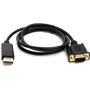 Кабель и переходник PowerPlant DisplayPort (M) ещ VGA (M) 1.0m (CA911882)