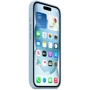 Чехол для iPhone Apple Silicone Case with MagSafe Light Blue (MWND3) for iPhone 15: Тип аксессуара чехол