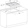 Варильна поверхня газова Hotpoint-Ariston PCN 641 IX/HA EE: Робоча поверхня нержавіюча сталь