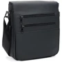 Мужская сумка через плечо Keizer черная (K1505bl-black)