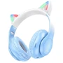 Наушники Hoco W42 Cat Ears Blue