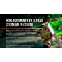 Нож Adimanti by Ganzo (Skimen design) титановый коричневый (Skimen-TBZ): Вес, г 92.3