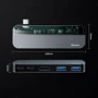Адаптер Baseus Adapter USB-C to 2xUSB-C+HDMI+2xUSB Space Gray (CAHUB-TD0G) фото 6