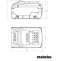 Акумулятор для електроінструменту Metabo 625369000: Тип Аккумулятор