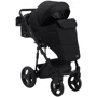 Коляска 2 в 1 Bair Play Plus Soft BPS-455 черный - черный (кожа): Пол ребенка Унисекс