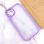 Чехол для iPhone Mobile Case TPU+PC Metal Buttons Lilac for iPhone 15: Тип чехла накладка на заднюю часть