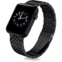 Аксесуар для Watch COTEetCI W76 Carbon Fiber Pattern Strap Black (22008-BK) для Apple Watch 42/44/45/49mm