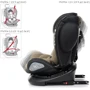Автокресло El Camino Evolution 2 360 ME 1045 ISOFIX 0-36 кг melange beige (ME 1045 melange beige): Внутренние ремни 5-ти точечные ремни безопасности с мягкими накладками регулируются под рост ребенка