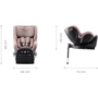 Автокрісло BRITAX-ROMER DUALFIX PRO LUX Soft Taupe (2000040886): Внутрішні ремені 5-ти точечные, регулируемые