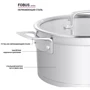 Кастрюля Fissman Fobus 24x12 см 5.4 л (5384): Диаметр, см 24
