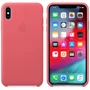 Чехол для iPhone Apple Leather Case Peony Pink (MTEX2) for iPhone Xs Max: Материалы кожа
