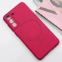 Чохол для телефона Lakshmi Case Silicone Cover Full Camera MagFit Rose Red для Samsung G990 Galaxy S21 FE: Сумісність Samsung G990 Galaxy S21 FE