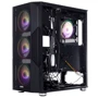 Корпус QUBE Frost (FROST_FMNU3): Матеріал передній панелі пластик і сталь