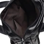 Мужская сумка планшет Borsa Leather черная (K18859-black): Застежка Молния