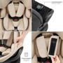 Автокресло Kinderkraft Xpedition 3 i-Size Beige (KCXPED03BEG0000) фото 12