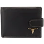 Мужское портмоне Buffalo Wild черное (DNK-1189L-BAW-black)