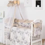 Постельный комплект 8 эл. Twins Modern ІІ 4028-P-112, Воздушный шар, бежевый