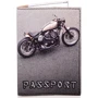 Мужская обложка для документов Passporty серая (KRIV076)