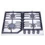 Варочная поверхность газовая Perfelli HGM 61494 I: Рабочая поверхность нержавеющая сталь