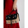 Женская сумка через плечо Desigual черная (8445110229347): Тип ручки Со съемным ремнем, Плечевой ремень, Без ручки