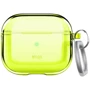 Чохол для навушників Elago Clear Case Neon Yellow (EAP3CL-HANG-NYE) для Apple AirPods 3