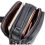 Чоловічі сумки через плече Buffalo Bags чорна (SHIM1007A-black): Матеріал Натуральная кожа