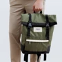 Сумка для ноутбука Bagland 15" Holder Khaki/Black (1065919119): Місткість ноутбук, блок питания, аксессуары