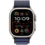 Apple 49mm Navy Alpine Loop - Media - Natural Titanium Finish (MXMY3ZM/A): Сумісність Apple Watch 49mm, Apple Watch 46mm, Apple Watch 45mm, Apple Watch 44mm