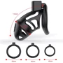 Клетка для пениса LOCKINK Sevanda Plastic Penis Chastity Cage - Black