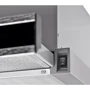 Вытяжка Pyramida TL 60 G IX BL: Рекомендуемая площадь помещения (при высоте 2,7 м), м² 20,5-28,5