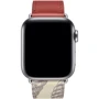 Аксессуар для Watch Apple Hermès Single Tour Band Brique/Béton (MX592) for Apple Watch 42/44mm: Совместимость Apple Watch 44mm, Apple Watch 42mm