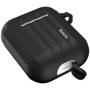Защитный чехол для наушников Airpods 2 HOCO silicone case black (P) фото 9